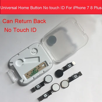 Universal Home Poga Nav touch ID iPhone 7 8 7 Plus 8, Plus Flex Kabelis 1 3 Pogu Home Atgriezties Bez Touch ID Funkcija