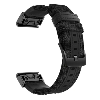 26mm Neilona Ātri Atbrīvot Watchband Siksnu Garmin Fenix 7X Smart Watchband Fenix 7 Fenix7 Skatīties 22MM Easyfit Rokas Aproce