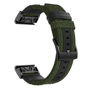 26mm Neilona Ātri Atbrīvot Watchband Siksnu Garmin Fenix 7X Smart Watchband Fenix 7 Fenix7 Skatīties 22MM Easyfit Rokas Aproce Attēls 2