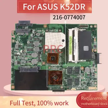 K52DR Portatīvo datoru mātesplati Par ASUS K52DY A52D K52DE K52D X52D K52DR HD5470 DDR3 Grāmatiņa Mainboard REV2.2 216-0774007 512M