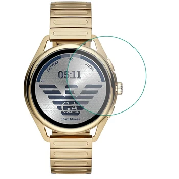 Rūdīta Stikla Skaidrs, ar aizsargplēvi Aizsargu Emporio Armani Smartwatch 3 2019 Skatīties LCD Ekrāna Aizsargs Segumu Aizsardzība