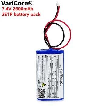 VariCore 7.2 V / 7.4 V / 8.4 V 18650 litija akumulators 2600 mA Uzlādējamo akumulatoru megaphone skaļrunis aizsardzības pārvalde