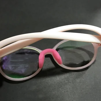 1 Gab U Formas Anti-Slip Deguna Pamatni, Silikona Stick Uz Pad Briļļu Saulesbrilles, Brilles Piederumi, 10 Krāsas