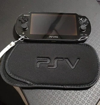 Triecienizturīgs Uzglabāšanas Soma Sony PS Vita 1000 PSV 2000 Portatīvie Aizsardzības Soft Shell Carring Somā Spēļu Konsole Siksniņa Soma