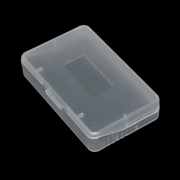 Augstas kvalitātes Balts Plastmasas Spēli Kartes Gadījumā Kasetne Gadījumos Kārbas Aizsargs Gameboy Advance par GBA