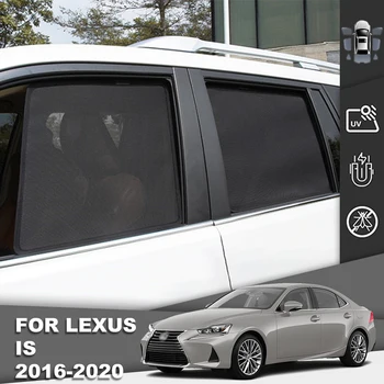 Par Lexus ir XE30 no 2013. līdz 2020. gadam 250 300H IS250 Magnētisko Auto Saulessargs Vairogs Priekšējā Vējstikla Aizkaru Aizmugurējo Sānu Logu Saules Ēnā