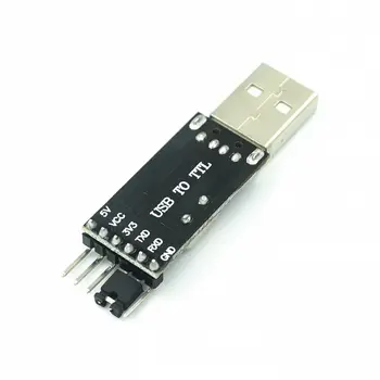 1GB CH340 modulis USB uz TTL STC mikrokontrolleru valdes CH340G uzlabot lejupielādēt nelielu stiepļu suku plāksne USB sērijveida Attēls 2