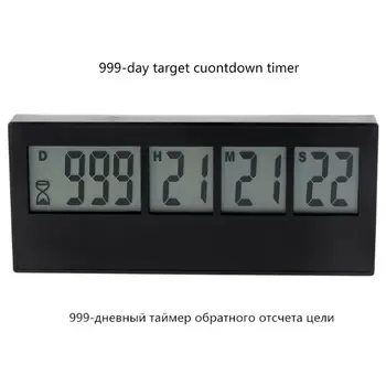 999 Dienas Atpakaļskaitīšanas Pulkstenis LCD Digitālo Ekrānu Virtuves Taimeris Notikums Atgādinājums Par Kāzu Pensionēšanās Lab Gatavošanas Virtuves Waterin Attēls 2