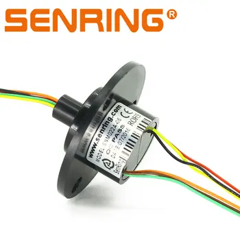 Senring OD 22mm 6 shēmu signāla 2A zeltu, lai zeltītie kontakti kapsula slīdkontaktu gredzeni