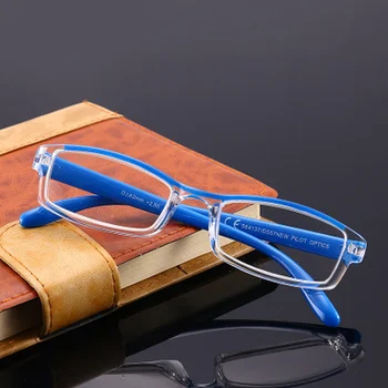 +1+1.5+2+2.5+3+3.5+4 Kvadrātveida Lasījumā Glassses Presbyopic Briļļu Portatīvo Ultravieglajiem Vecuma Tālredzība Brilles Vīriešiem Sievietēm