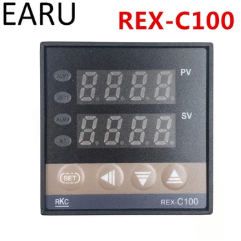 RKC REX-C100 REX-C100FK02-M*AN DA Digitālo PID Temperatūras Kontrole Kontrolieris Termostata Releju Izejas K Tipa Ievades AC110-240V Attēls 2