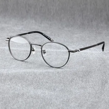 Jaunu Ierodas Skrūvēm Zīmola Titāna Recepšu Gaismas Brilles Vīrieši Sievietes Briļļu Kārta Tuvredzība, Optiskās Brilles Rāmji MB0172O