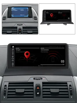 Auto Multimediju Radio Atskaņotājs Android 10.0 X3 E83 B MW X3 E83 2004. - 2009. gadā GPS Navigācija Audio Stereo Galvas Vienības Attēls 2