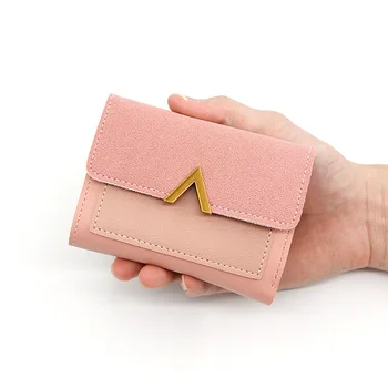 Sieviešu Maks Īss Monēta Maku Moderns Modes Dāmas Mini Kartes Soma