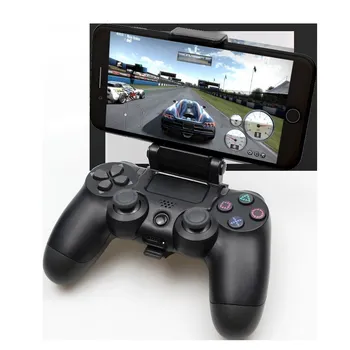 Par ps4 Mobilo Šūnu Telefonu Kandidēt PS4 Kontrolieris Mount Roktura PlayStation 4 Gamepad Samsung S8 S9 Tālrunis Klipu Turētājs Attēls 2
