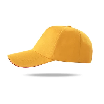 Jauno Modes Vīriešu Kokvilnas Beisbola cepure JCB Logo Cilvēks Apaļu Kakla Topi Melna Izmērs S-3XL sievietēm Attēls 2
