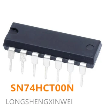 1GB Jaunas Vietas SN74HCT00N 74HCT00 Tiešā Ielikt DIP-14 Loģikas Mikroshēmas
