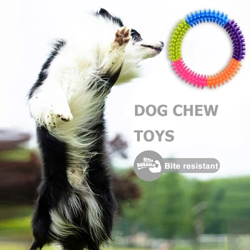 Rotaļlietas sunim Pet Peld Diskus TPR Suņu Apmācību Gredzenu airētājs pats par sevi Izturīgs Rotaļlietas Suņiem Peldošās Kucēns, Bite Gredzenu Interaktīvās Rotaļlietas