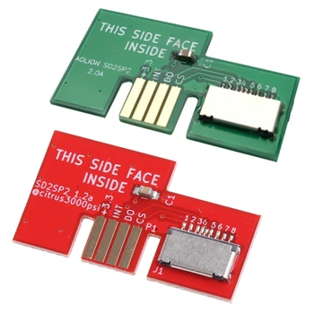 Rezerves Micro SD Kartes Adapteri, TF Card Reader NGC Spēle Cube SD2SP2 SDLoad SDL Adapteris Profesionālo Remonta Daļas