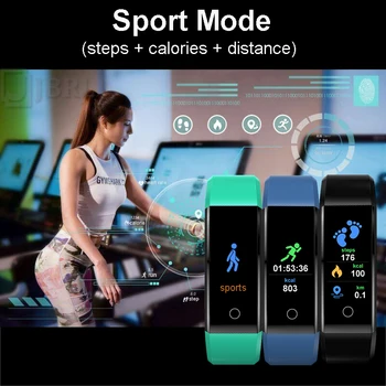 Jauns Silikona Digitālo Skatīties Vīriešu Sporta Pulksteņi LED Elektronisko Rokas pulksteni Pedometrs Ūdensizturīgs Vīriešu, Sieviešu Fitnesa Pulkstenis rokas Pulkstenis Attēls 2