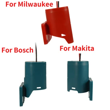 Priekš Bosch/Milwaukee/Makita Adapteri 10.8-12V Akumulators, Strāvas Adapteris Savienotājs Doks Turētājs 14 Awg Vadu Savienotāji Zilā Adapteri