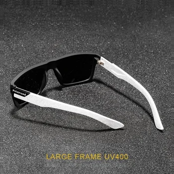 Luksusa Vintage Polarizētās Saulesbrilles, Vīriešu, Sieviešu Laukumā Vadītāja, Saules Brilles, Lai Cilvēks Ceļojumu Zvejas Briļļu Oculos Gafas Anti-glare Attēls 2