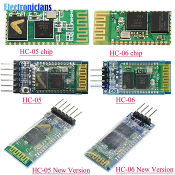HC-HC 05-06 RF Bluetooth Bezvadu Raiduztvērēju Vergu Modulis HC05 06 RS232 TTL uz UART Pārveidotājs Adapteris Paplašināt Valdi Arduino