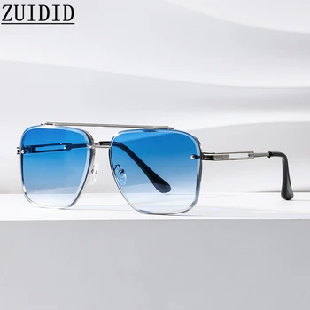 Zilas Saulesbrilles Vīriešiem 2023 Vintage Laukumā Saulesbrilles Sieviešu Luksusa Retro Modes Brilles Lunette De Soleil Homme Lentes Gafas