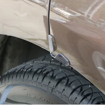 4-gabals automašīnas durvis aizsargjosla anti-sadursmes uzlīme par Peugeot 206 207 208 301 307 308 407 2008 3008 4008