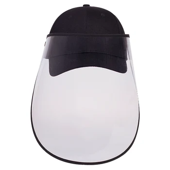 Aizsardzības Cepuri nepievelk putekļus Segtu Splash Pierādījums Anti Siekalas Noņemams Beisbola cepure Noņemams Saules Aizsardzības Cepuri Drošības Caps gorras Attēls 2