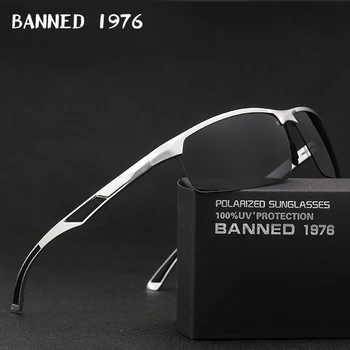 Ir 2021. Jaunas Ielidošanas Alumīnija Zīmolu vīriešu Briļļu HD Polarizētās Lēcas Vintage Briļļu Aksesuāri Saules Brilles Oculos Vīriešiem Vīriešu 605