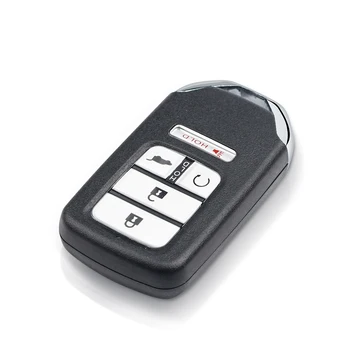 KEYYOU Tālvadības Atslēgu, Automašīnu Smart Keyless Fob Honda Piot CR-V Civic 2016 2017 2018 2019 FCCID: KR5V2X 433MHz ID47 Čipu 5 Pogām Attēls 2