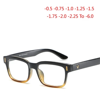 -0.5 -0.75 -1.0, Lai -6.0 Recepšu Brilles 1.56 Asfēriskie Objektīva Tuvredzība Glāzes Unisex Literatūras Studentu Dioptriju Brillēm
