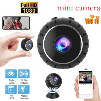 Mini Kameras WiFi Kamera 1080p HD Nakts Versija Mikro Balss Ieraksti Bezvadu Mini Videokameras, Video Novērošana, IP Kameras