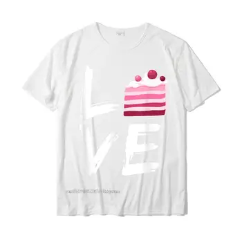 Kūka Lover Smieklīgi Vārīšanas Maizes Konditorejas Izstrādājumus Pārtikas Mīlestība Krekls Gadījuma Top T-Krekli Vīriešu Kokvilnas T Krekls Iela Plain Attēls 2