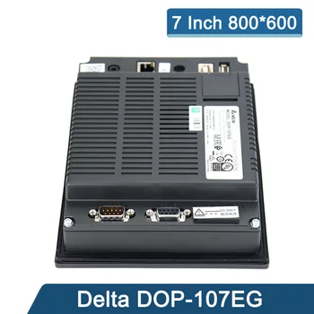 Delta DOP-107 sērija HMI DOP-107EG 7 collu touch screen +3M lejupielādēt kabeli, nevis DOP-B07SS411 / DOP-B07S410 Attēls 2