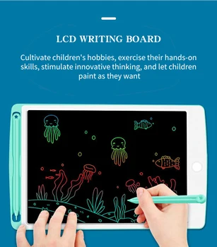 4.4 8.5 12 16 Collu LCD rasējamais Dēlis Bērniem Matemātikas, Zīmēšanas Prakses Rokraksta Valdes Elektronisko Zīmēšanas Tablete Rotaļlietas Bērniem Rotaļlietas Attēls 2