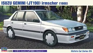 Hasegawa 21126 Statiskā Saliktas Automašīnas Modeļa Rotaļlietu 1/24 Mērogā, Lai ISUZU GEMINI (JT190) IRMSCHER 1988. gada Auto Modeļa Komplekta