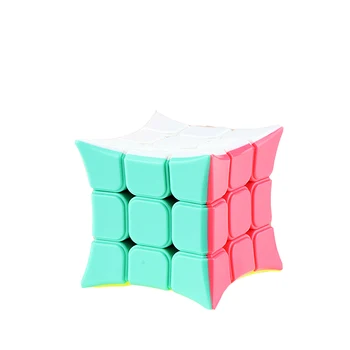 Yongjun YJ 3x3x3 Speed Magic Cube Stickerless Profesionālās Izglītības Konfektes Ieliektiem Cube Puzzle Rotaļlietas Bērniem