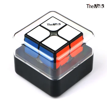 QiYi 2x'2 Kuba Uz valk 2M Kuba 2x2x2 Magnētiskais kubs Profesionālu Anti-kompresijas Ātrums Cube spēle