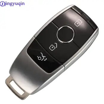 jingyuqin Tālvadības 3 pogas, Automašīnu Atslēgu Apvalka Mercedes Benz 2017 E Klases W213 2018 S Smart Key Attēls 2