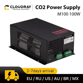 Cloudray 80-100W CO2 Lāzera Barošanas CO2 Lāzera Gravēšanas Griešanas Mašīna M100W kategorijas