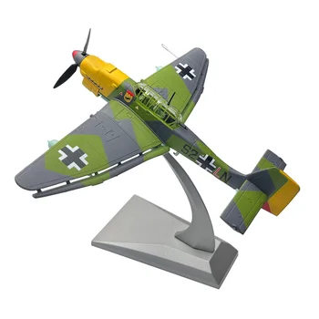 1:72 1/72 Mērogā vācu Junkers Stuka JU-87 JU87B Pikējošais Bumbvedējs Cīnītājs Lējumiem Metāla Plaknes Gaisa kuģa Modelis, Ornaments Dāvanu Rotaļlietas Attēls 2