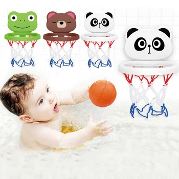 Mini Maz Bērnu Vannas Fotografēšanas Rotaļlieta ar 3 Bumbiņas Toddler Zēns Vannas istaba Basketbola Stīpas Fotografēšanas Vannas Rotaļlieta Bērniem Dāvanu
