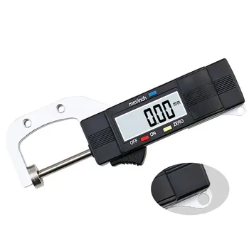 Digitālā Biezuma Mērītāji Mini Portatīvo Horizontālā Elektronisko Biezuma Mērītājs Mērīšanas Līdzeklis 0-25.4 mm Kalibru 0.01 mm Izšķirtspēja