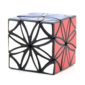 LanLan Ziedu Magic Cube Ziedlapiņu Cubo Magico Profesionālās Neo Ātrums Puzzle Antistresa Izglītojošas Rotaļlietas Bērniem Attēls 2