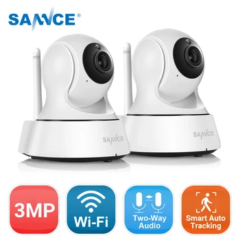 SANNCE Home Security, IP Kamera, Wi-Fi 1080P Bezvadu Tīkla Kameras CCTV Kameras Uzraudzības Nakts Redzamības Baby Monitor Cam