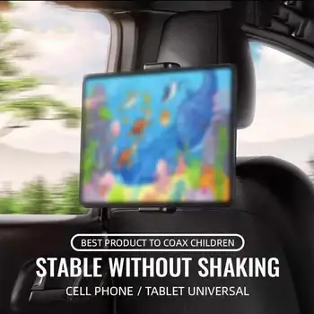 Pagalvi Tablete Mount automašīnas Bagāžnieka tablet stand aizmugures mobilā tālruņa, planšetdatora vispārējo izplešanās rāmis Dropshipping Attēls 2
