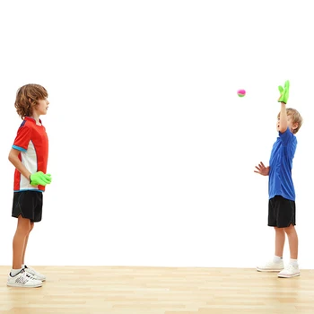 Bērnu Āra Rotaļlietas Sūcējs Lipīgu Bumbu, Rotaļlietu, Sporta Nozvejas Bumbu Spēle, kas Mest Un Nozvejas Mātes-Bērna Interaktīvu Dāvanas Bērniem Attēls 2