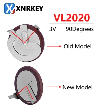 XNRKEY Sākotnējā Vecs/Jauns Modelis VL2020 Rechargable Litija Akumulatoru BMW Remote Auto Atslēgu